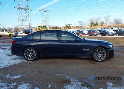 2013 BMW 750Li xDrive from USA, damaged, VIN WBAYF8C57DD140341